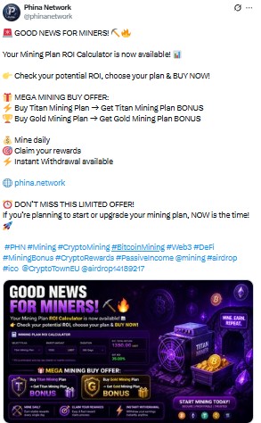 A Mining Plan ROI Calculator A Mining Plan ROI Calculator