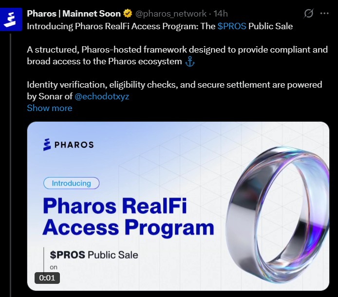 Pharos Public Sale: Fair Access or Rich Valuation?