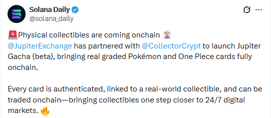 physical collectibles are coming on chain via solana physical collectibles are coming on chain via solana