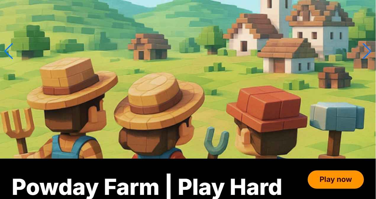 powday farm play hard game powday farm play hard game