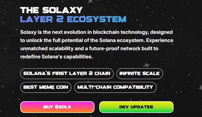 The Solaxy Layer 2 Ecosystem