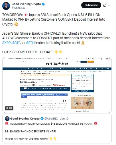 news on x SBI Shinsei Bank Opens