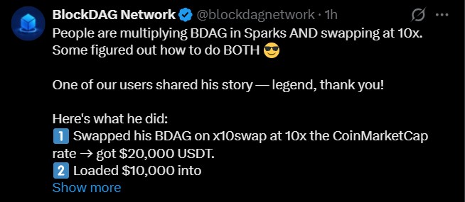 BlockDAG Buyback plan