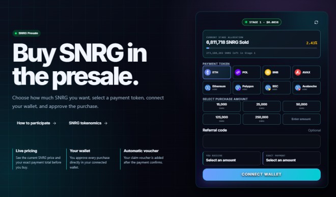 Synergy Network Presale Synergy Network Presale