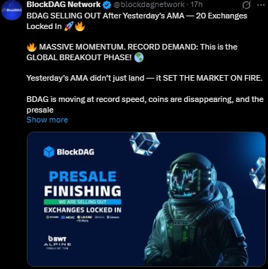 BDAG AMA and Presale details BDAG AMA and Presale details