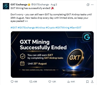 The project confirmed mining has ended
