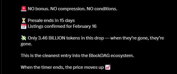 BlockDAG Launch Date Feb 16