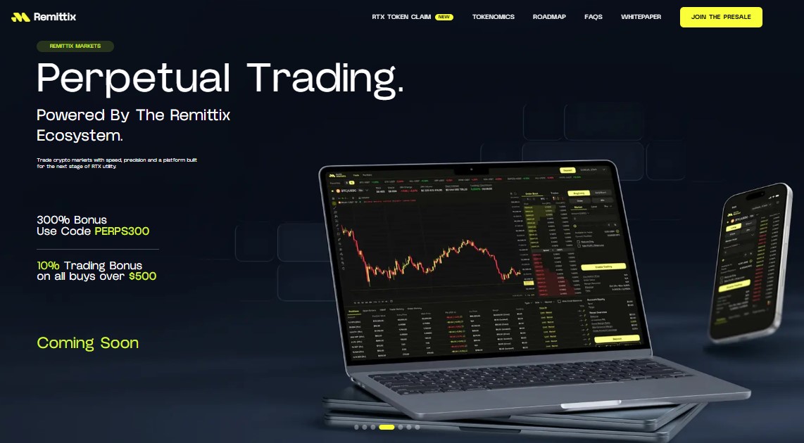 Remittix Perpetual Trading is Coming Soon