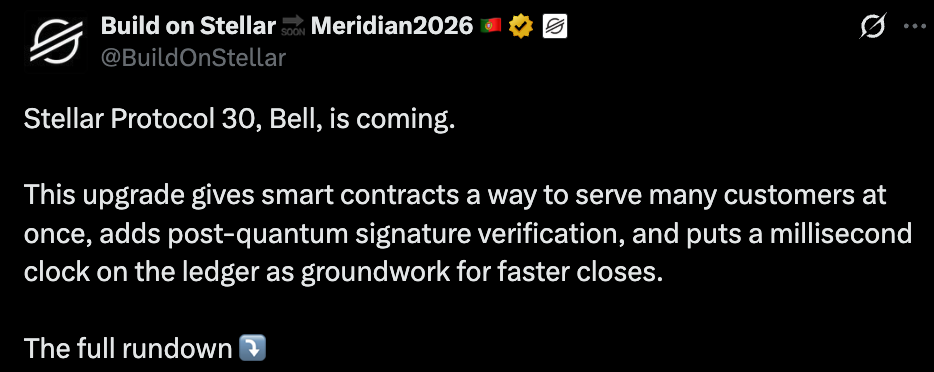 Stellar Official Tweet