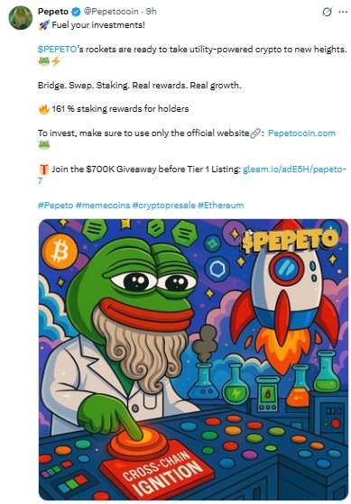 161% staking rewards