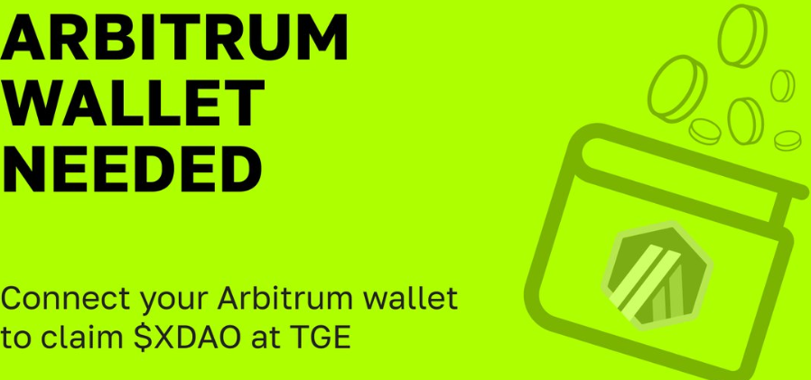 complete an XDAO Arbitrum Wallet connection complete an XDAO Arbitrum Wallet connection