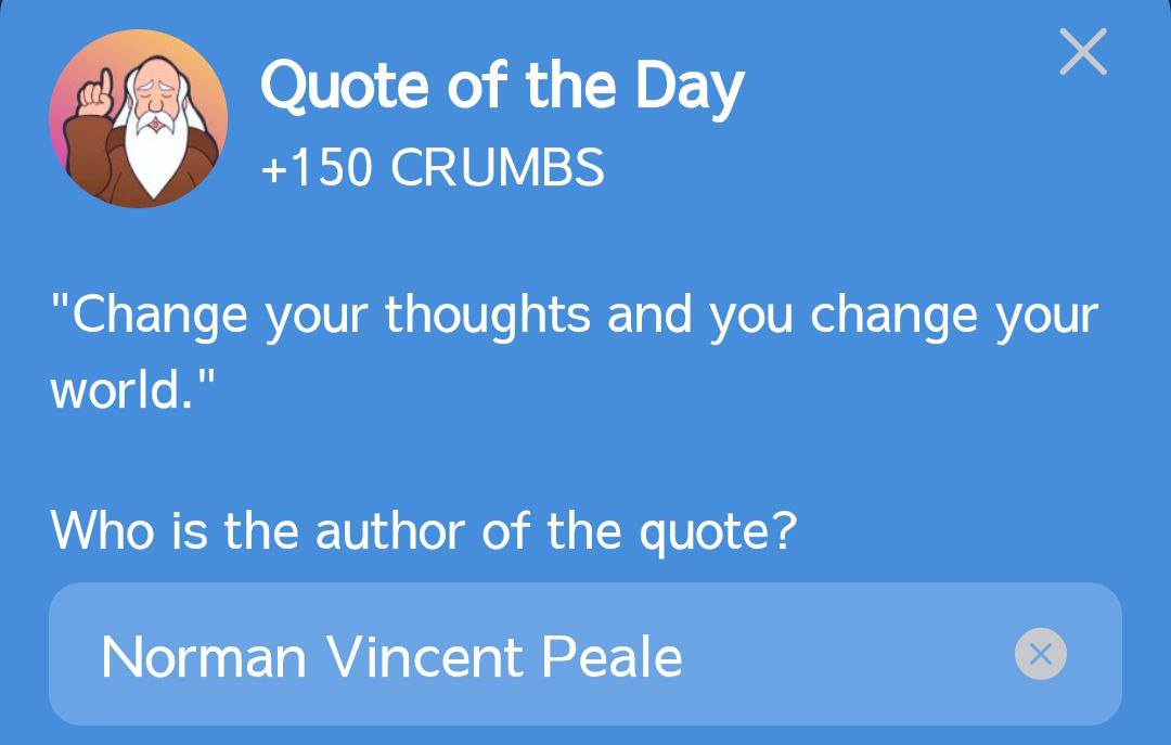 Hrum Quote of the Day