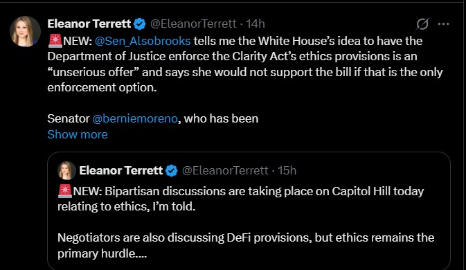 CLARITY Act News Today CLARITY Act News Today