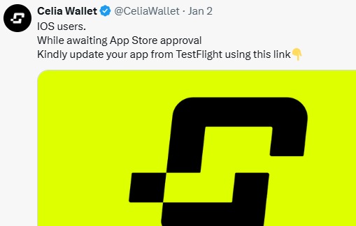 celia wallet launch