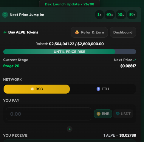 alphapepe presale price alphapepe presale price