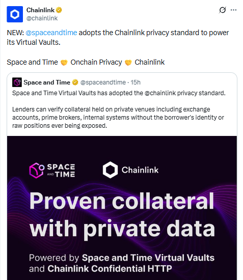 Space And Time Adopts Privacy Standard Space And Time Adopts Privacy Standard