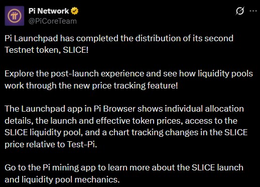 Pi Network token distribution 