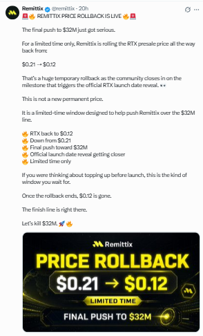 Prrice Rollback from $0.21 to $0.12 Prrice Rollback from $0.21 to $0.12
