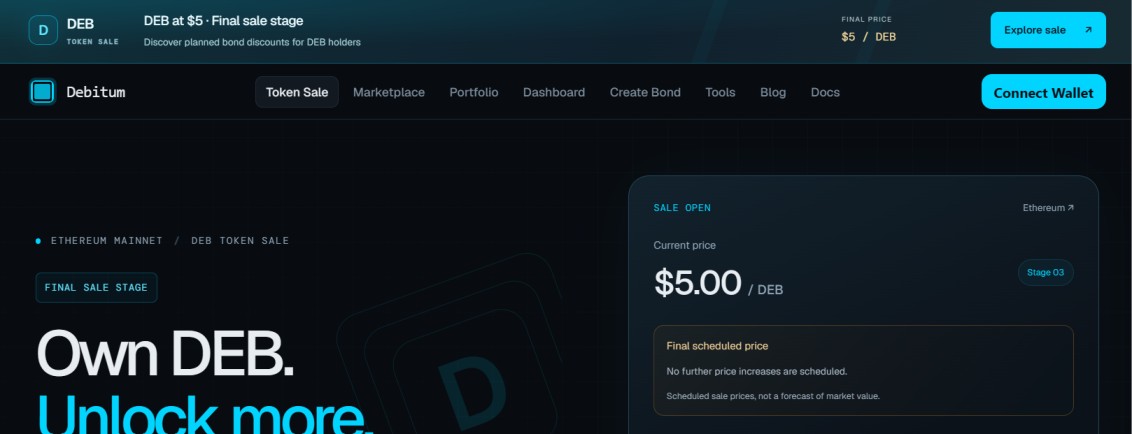 Debitum Dashboard