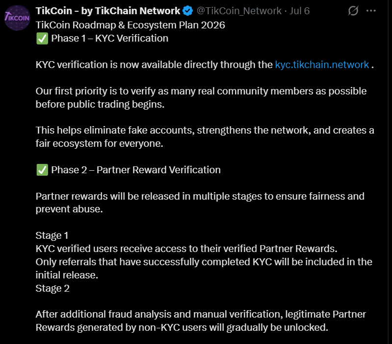 TikCoin Network Listing Date and Price: TikCoin Network Listing Date and Price: