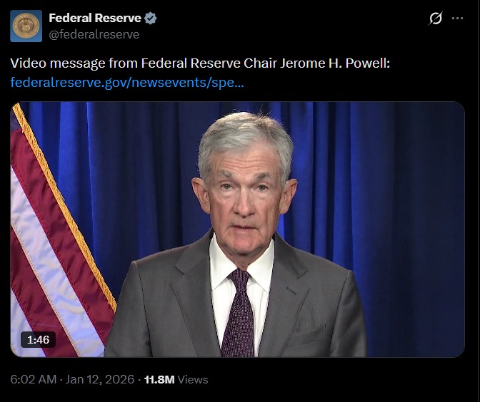U.S. Federal Reserve Chair Jerome Powell 