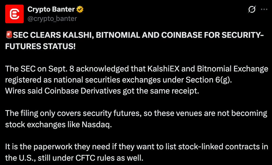 Crypto Banter Official Tweet Crypto Banter Official Tweet