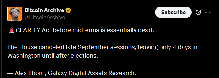 September 15 Senate Vote Could Decide the Bill's Next Step