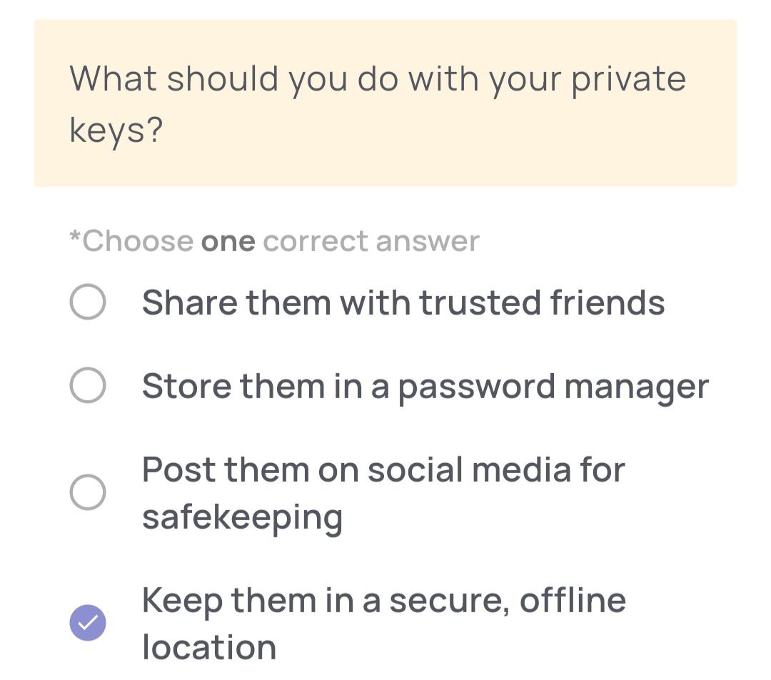 Xenea Wallet Daily Quiz