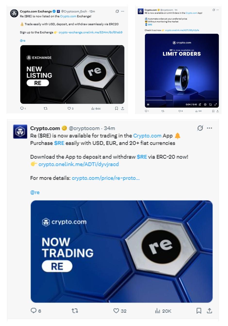 Posted on X by Crypto Exchange,