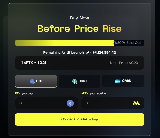 Remittix (RTX) Presale Price Remittix (RTX) Presale Price
