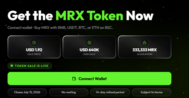 Mirex TOken Presale data Mirex TOken Presale data