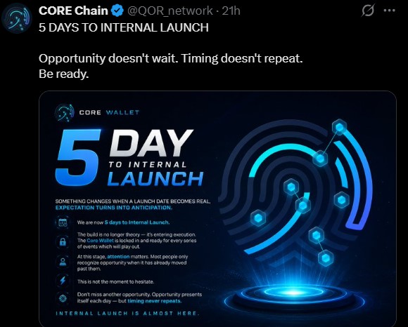 Core Chain network Launch