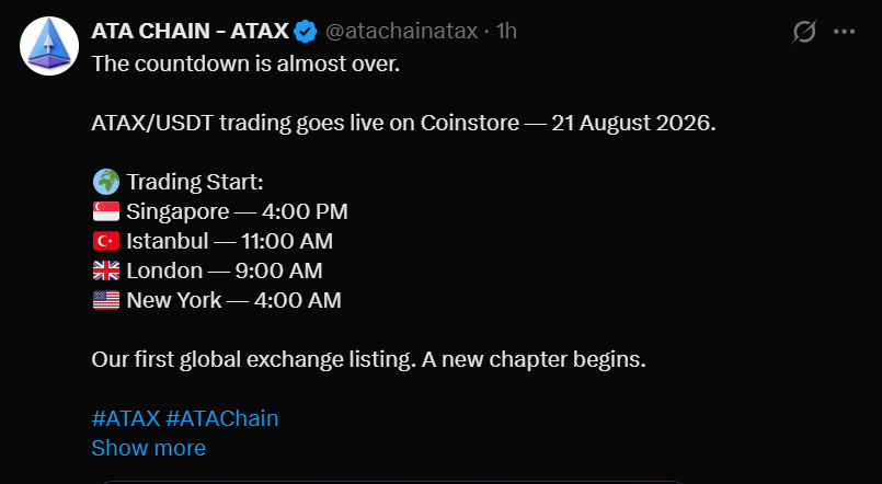 ata chain officials page