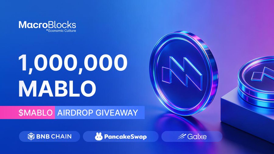  MacroBlocks ($MABLO) — Ongoing Airdrop