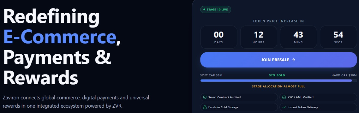 official presale dashboard showing presale details official presale dashboard showing presale details