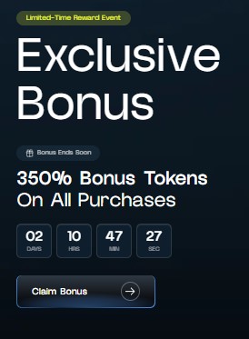 Remittix 350% bonus