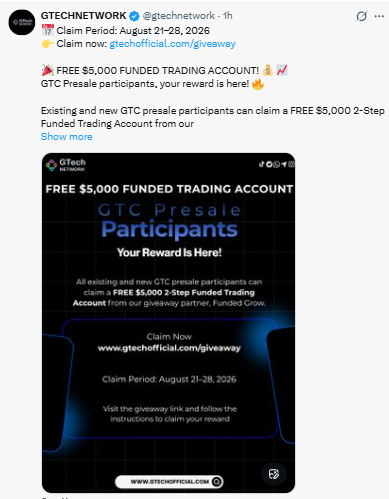 free $5,000 funded trading account