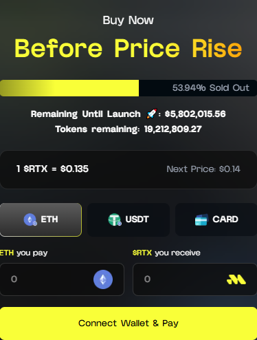Remittix Presale data