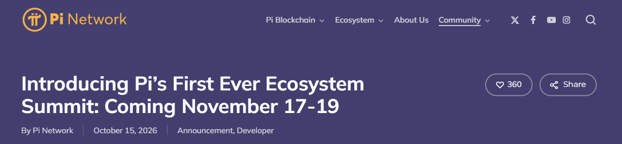 Pi Network Ecosystem Summit Pi Network Ecosystem Summit