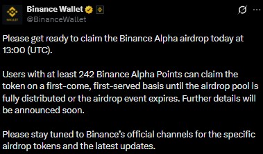 Binance alph airdrop Humanity protocol