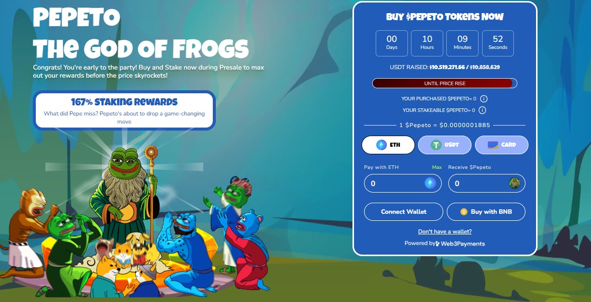 the official presale contract