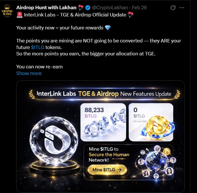 Interlink Network Launch Date