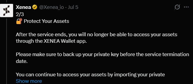 Xenea Wallet app and Airdrop update Xenea Wallet app and Airdrop update