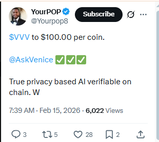 VVV token $100 price prediction social sentiment Venice AI coin VVV token $100 price prediction social sentiment Venice AI coin