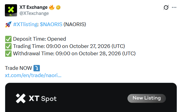 XT Exchange Post on X XT Exchange Post on X