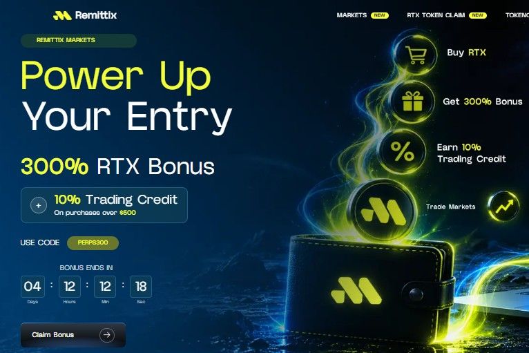 the 300% RTX bonus promotion using code PERPS300 the 300% RTX bonus promotion using code PERPS300