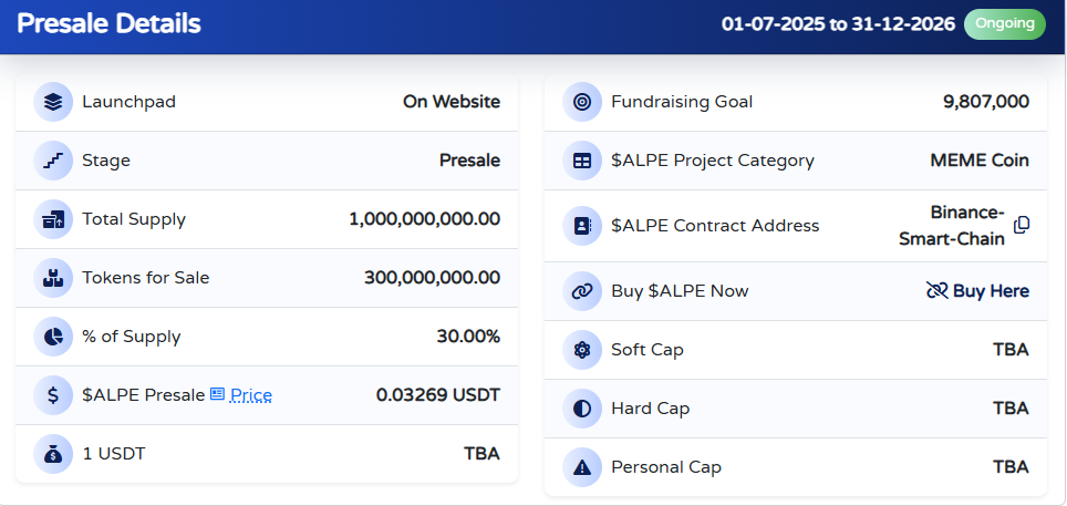 AlphaPepe Presale Crypto AlphaPepe Presale Crypto