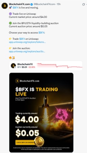 $BFX is live and moving $BFX is live and moving