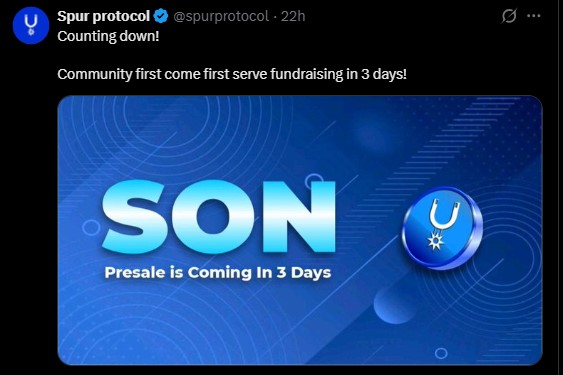 Spur Protocol Presale Countdown