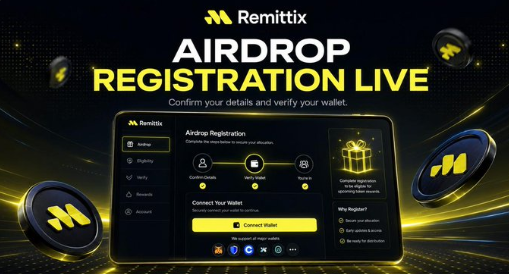 Remittix Airdrop Registration Remittix Airdrop Registration